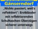 „Nichts passiert, weil's reflektiert“: Erstklässler mit reflektierenden Schultaschen-Überzügen sicherer unterwegs