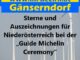 Sterne und Auszeichnungen für Niederösterreich bei der „Guide Michelin Ceremony“