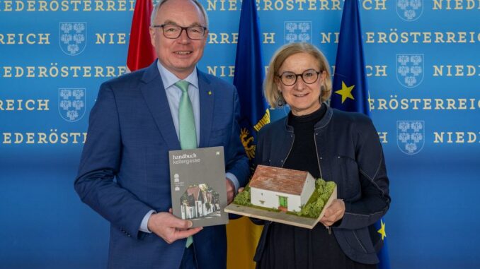 Erhalt der Kellergassen - Neues Handbuch und Baukulturerbepaket