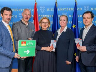 Radfahren entlang der „Schlösserreich Runde“ im Marchfeld