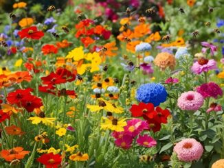 Blühende Vielfalt für Bienen: So gestalten Sie Ihren Garten bienenfreundlich