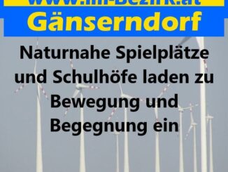 Naturnahe Spielplätze und Schulhöfe laden zu Bewegung und Begegnung ein