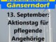 13. September: Aktionstag für pflegende Angehörige