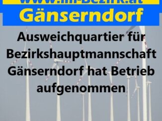 Ausweichquartier für Bezirkshauptmannschaft Gänserndorf hat Betrieb aufgenommen
