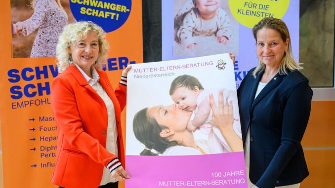 100 Jahre Mutter-Eltern-Beratung in Niederösterreich