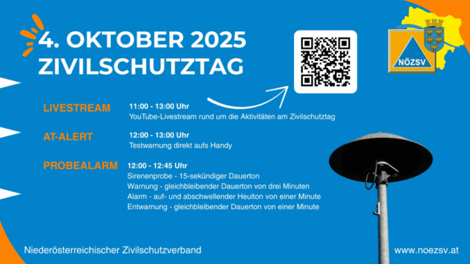 Zivilschutztag in Niederösterreich – bist du bereit?