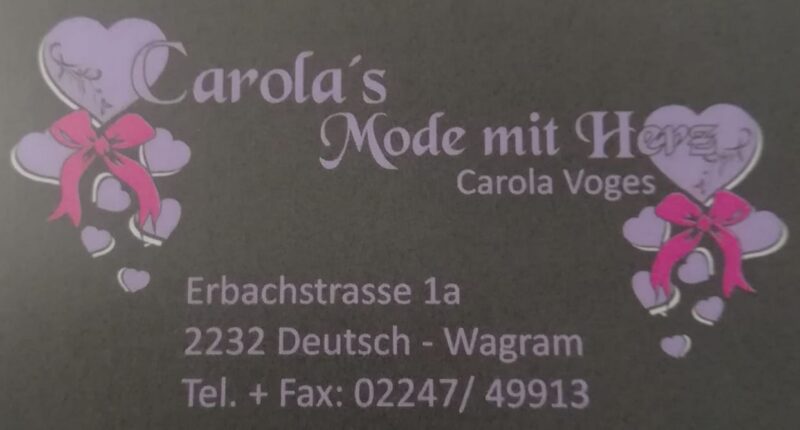 Carola’s Mode mit Herz