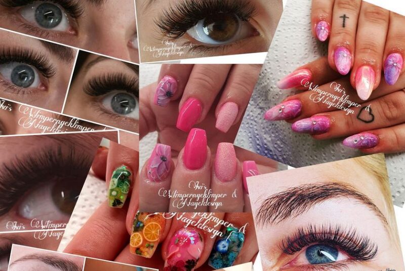 Ivi`s Wimperngeklimper und Nageldesign