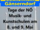 Tage der NÖ Musik- und Kunstschulen am 8. und 9. Mai
