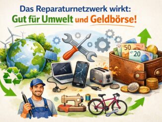 Das Reparaturnetzwerk wirkt: Gut für Umwelt und Geldbörse!