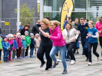 70 Kinder aus dem Landhauskindergarten laufen für den guten Zweck – Niederösterreich läuft wieder gegen Krebs