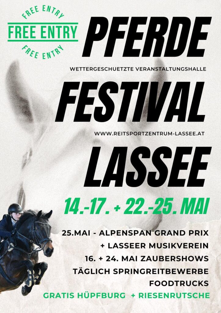 Pferdefestival Lassee 2026: Action, Shows & Spaß für die ganze Familie